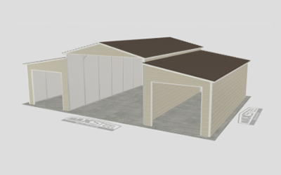 42' X 30' APEX BARN