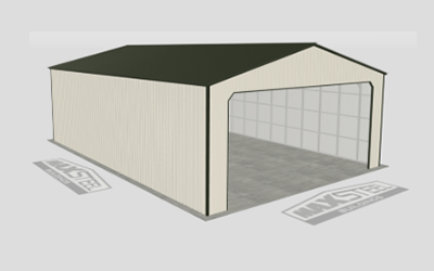 36' X 52' COMMERCIAL CARPORT
