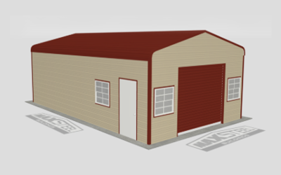 18' X 30' HEAVY DUTY WORKSHOP