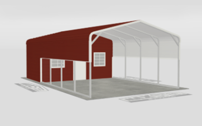 18' X 30' CARPORT W/ STORAGE
